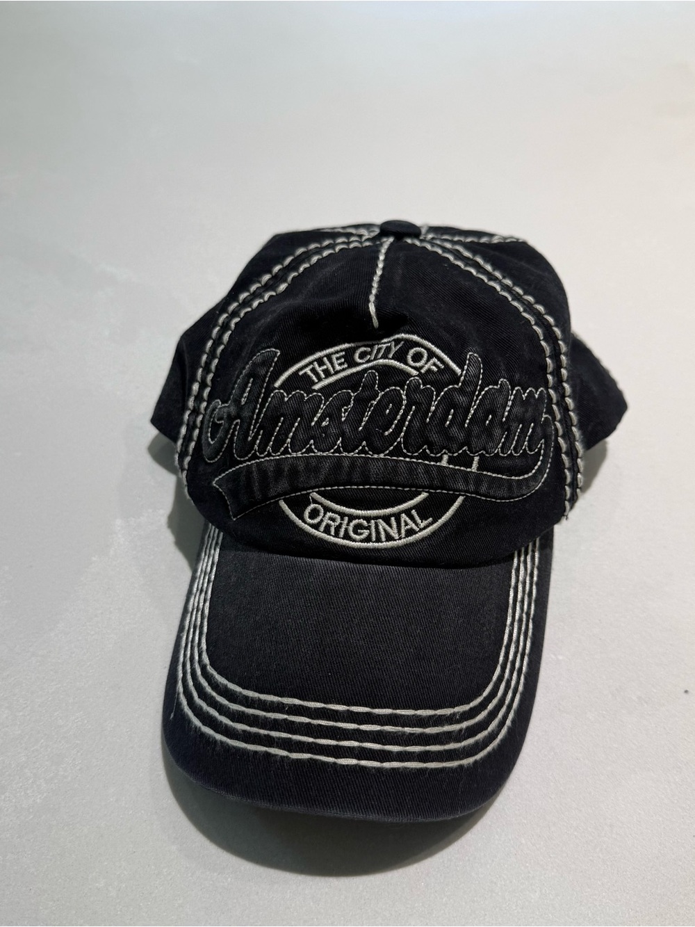 Robin Ruth Black White Stitch Amsterdam Hat